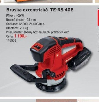 Bruska excentrická TE-RS 40E