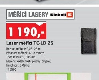 Laser měřící TC-LD 25