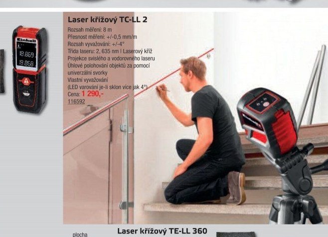 Laser křížový TC-LL 2