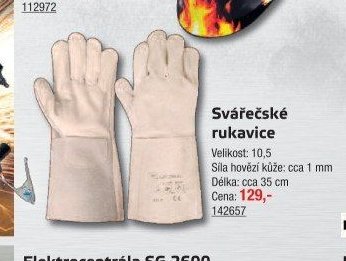 Svářečské rukavice