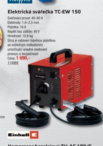Elektrická svářečka TC-EW 150