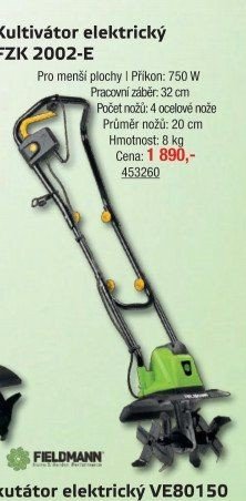 Kultivátor elektrický FZK 2002-E