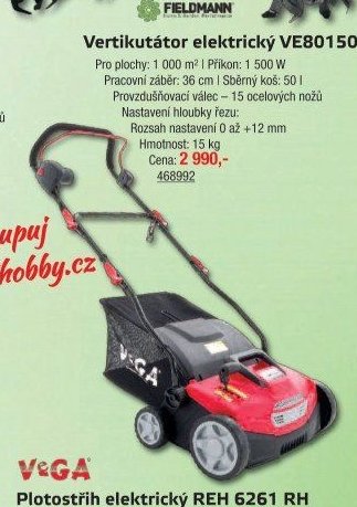 Vertikutátor elektrický VE80150