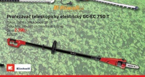 Prořezávač teleskopický elektrický GC-EC 750 T