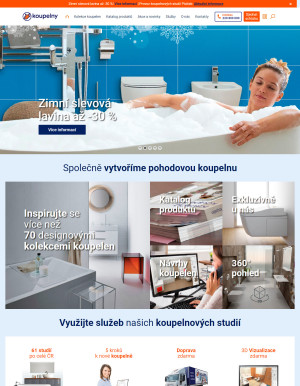akční leták KOUPELNY Ptáček 2.2.2021-8.2.2021