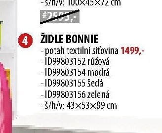 ŽIDLE BONNIE