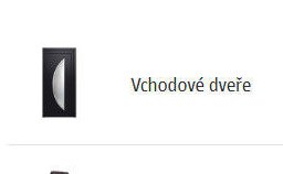Vchodové dveře