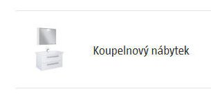 Koupelnový nábytek