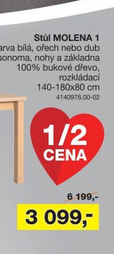 Stůl MOLENA 1