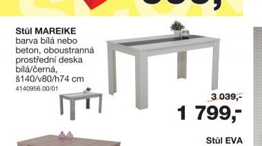 Stůl MAREIKE