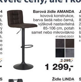 Barová židle AMANDA