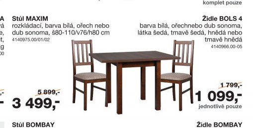 Stůl MAXIM