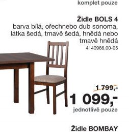 Židle BOLS 4