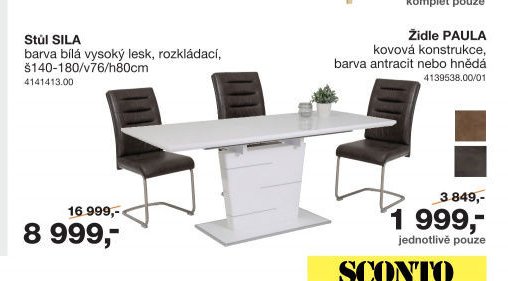 Stůl SILA