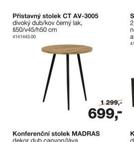 Přestavný stolek CT AV-3005