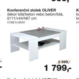 Konferenční stolek OLIVER