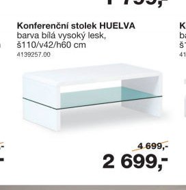 Konferenční stolek HUELVA