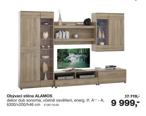 Obývací stěna ALAMOS