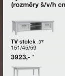 TV stolek