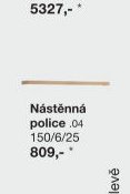 Nástěnná police .04