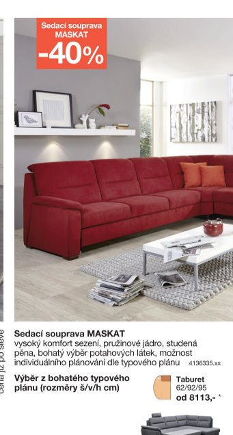 Sedací souprava MASKAT
