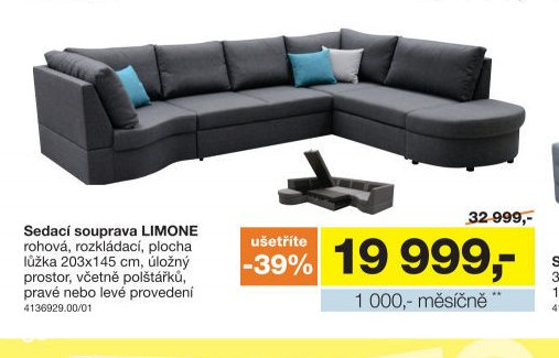 Sedací souprava LIMONE