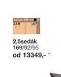 2,5sedák 169/92/95