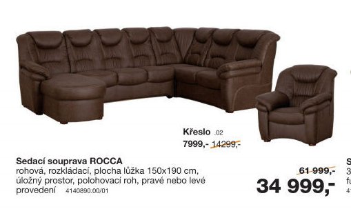 Sedací souprava ROCCA