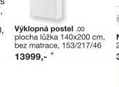 Výklopná postel .00
