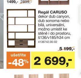 Regál CARUSO