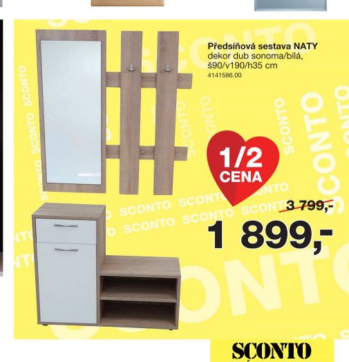Předsíňová sestava NATY