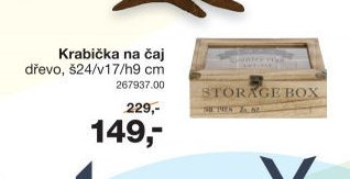 Krabička na čaj