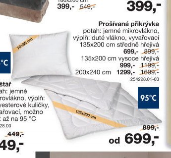 Prošívaná přikrývka
