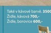 Židle (kávová, borovice)