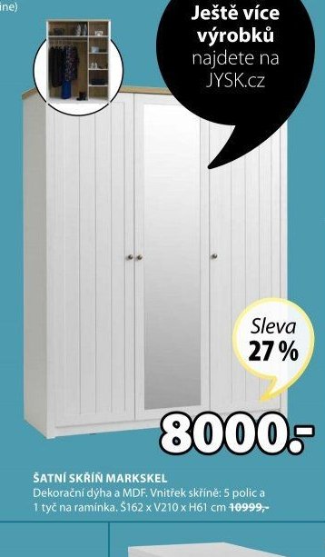 ŠATNÍ SKŘÍŇ MARKSKEL