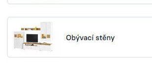 Obývací stěny