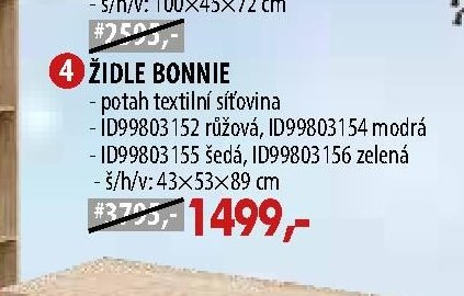 Židle Bonnie