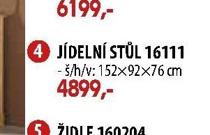 JÍDELNÍ STŮL 16111