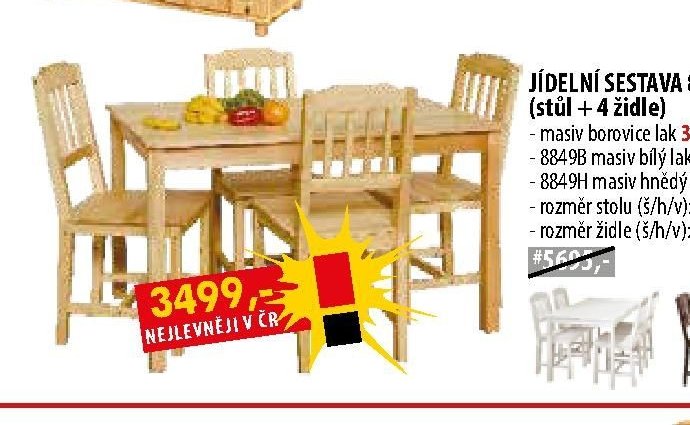 JÍDELNÍ SESTAVA 8849