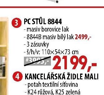 PC STŮL 8844