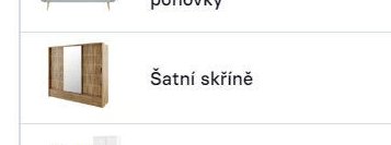 Šatní skříně