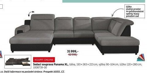 Sedací souprava Panama XL