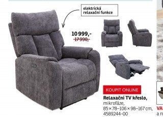 Relaxační TV křeslo
