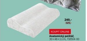 Anatomický polštář