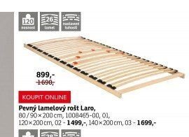 Pevný lamelový rošt Laro