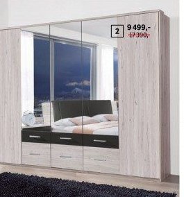 Šatní skříň (u ložnice Sunday)