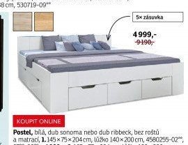 Postel (vpravo dole)