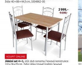 Jídelní set 4+1