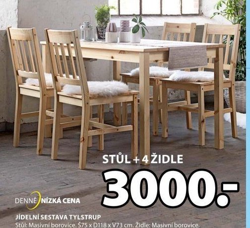 JÍDELNÍ SESTAVA TYLSTRUP