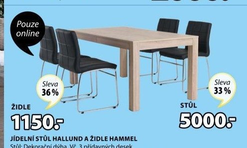 JÍDELNÍ STŮL HALLUND